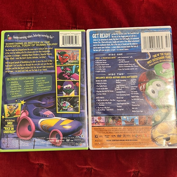 Veggie Tales DVD Lot (bundle of 6) Movie Shows - Picture 6 of 16